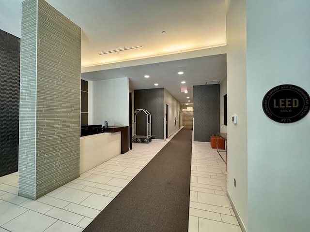 view of reception