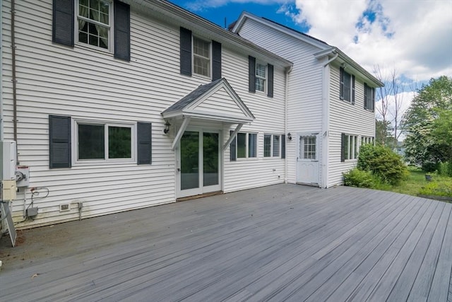 26 N Hillside Rd, Deerfield, MA 01373 - view of wooden terrace