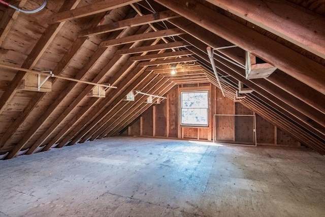 26 N Hillside Rd, Deerfield, MA 01373 - view of unfinished attic
