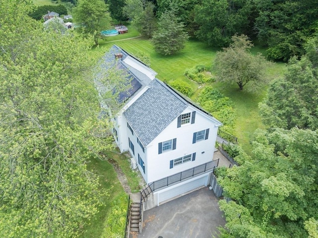 26 N Hillside Rd, Deerfield, MA 01373 - view from above of property