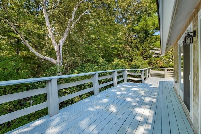 view of deck