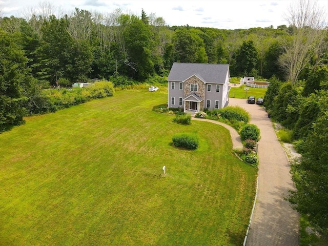 364 Chestnut Hill Rd, Millville, MA 01529 - view of subject property with a forest