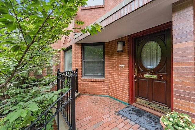 37 Symphony Rd Unit B, Boston, MA 02115 - view of exterior entry with brick siding