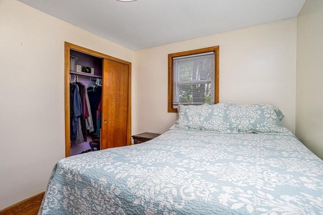 15 Winslow St, Gardner, MA 01440 - bedroom with a closet and wood finished floors