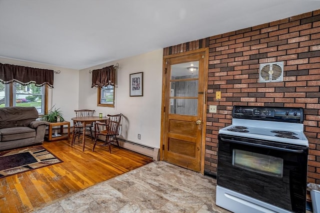 15 Winslow St, Gardner, MA 01440 - kitchen with electric range