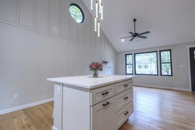 3 Gilbert Ln, Harwich, MA 02646 - detailed view of wood finished floors and a ceiling fan