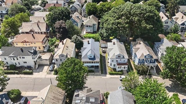 12 Leonard St, Somerville, MA 02144 - aerial perspective of suburban area