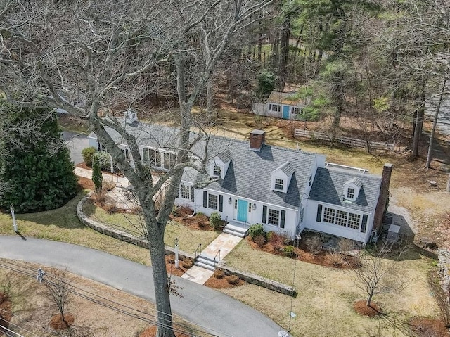 279 Norfolk St, Holliston, MA 01746 - aerial view of property and surrounding area