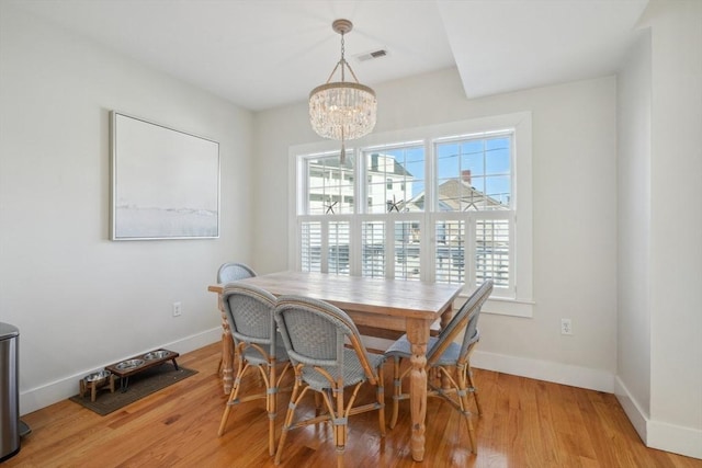 10 Berkley Rd Unit C, Hull, MA 02045 - dining area featuring plenty of natural light, a chandelier, baseboards, and light wood finished floors