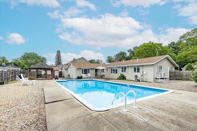 15 Trask Rd, Peabody, MA 01960 - view of pool featuring a gazebo and a patio area