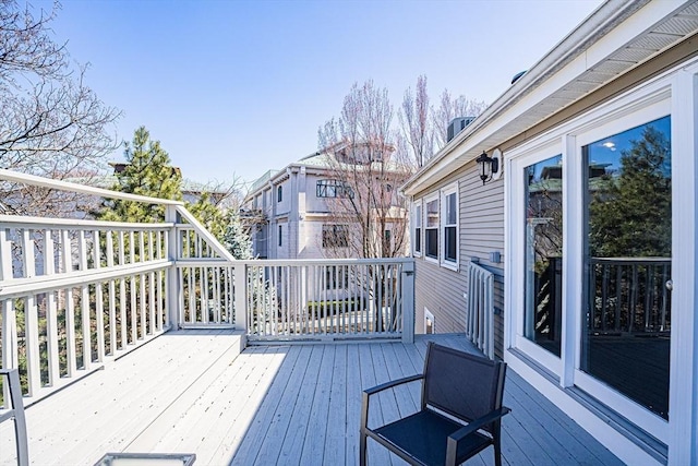 38 Highland Park Ave, Boston, MA 02119 - view of wooden deck
