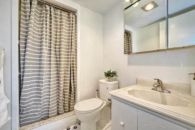 49 Melrose St Unit 7F, Melrose, MA 02176 - full bath with vanity and curtained shower