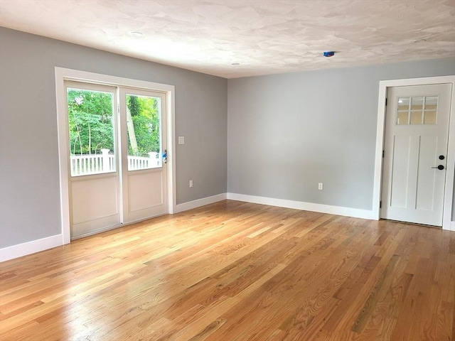 54 Federal St, Weymouth, MA 02188 - unfurnished room featuring baseboards and light wood-type flooring