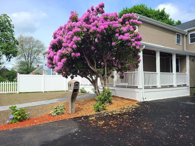 54 Federal St, Weymouth, MA 02188 - view of yard featuring a porch