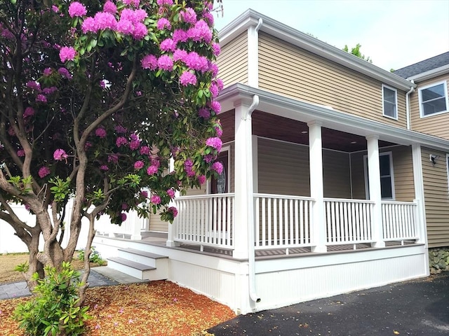 54 Federal St, Weymouth, MA 02188 - view of home's exterior with a porch
