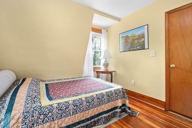 40 Maple St, Mansfield, MA 02048 - bedroom featuring wood finished floors and baseboards