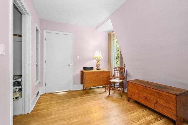 40 Maple St, Mansfield, MA 02048 - living area with light wood-style floors and baseboards