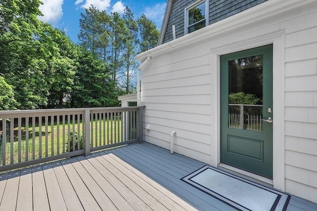 40 Maple St, Mansfield, MA 02048 - view of deck