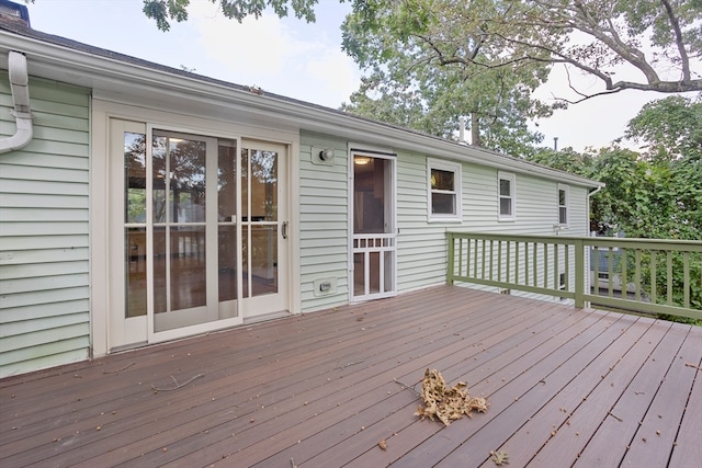 view of deck