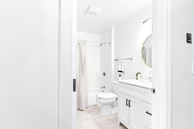 200 Cove Way Unit 106, Quincy, MA 02169 - bathroom featuring vanity, tile patterned flooring, and shower / tub combo