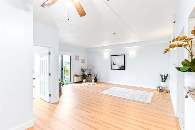 200 Cove Way Unit 106, Quincy, MA 02169 - interior space featuring ceiling fan and light wood-type flooring