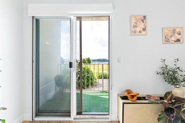 200 Cove Way Unit 106, Quincy, MA 02169 - doorway with healthy amount of natural light