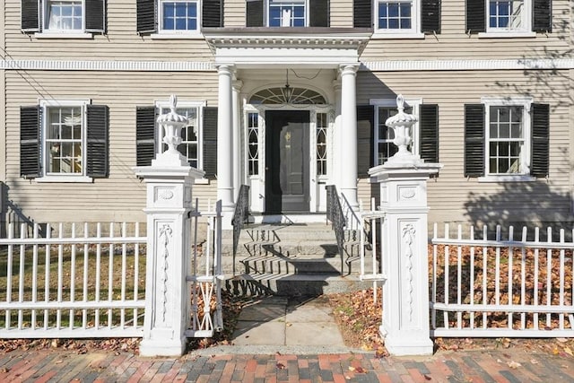 view of entrance to property