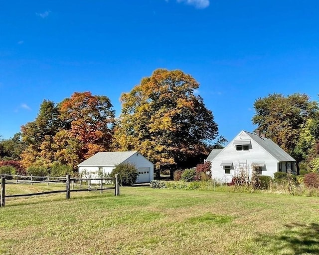 52 Burnett St, Granby, MA 01033 - view of yard