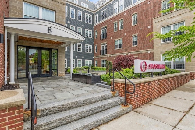 8 Sanborn St Unit 2012, Reading, MA 01867 - property entrance featuring french doors