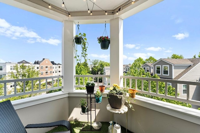 318 Rindge Ave Unit 411, Cambridge, MA 02140 - balcony with a residential view