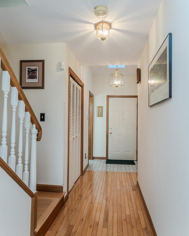 interior space featuring light hardwood / wood-style flooring