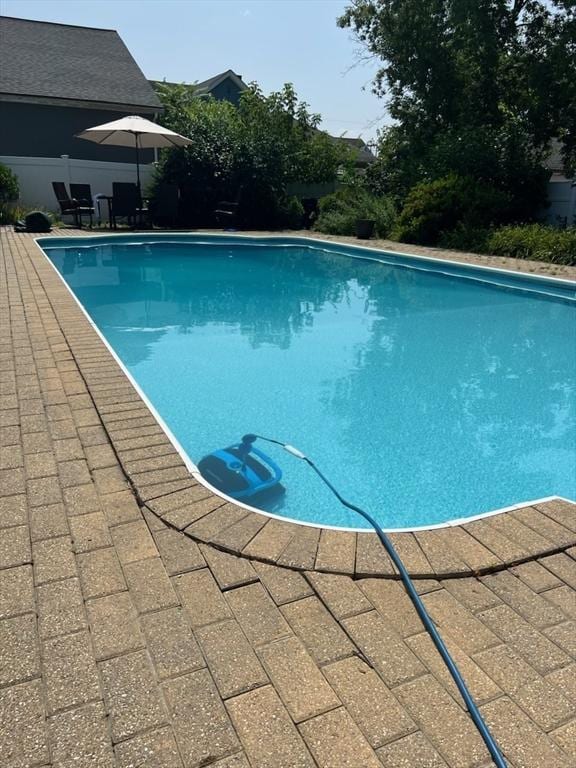 pool featuring a patio