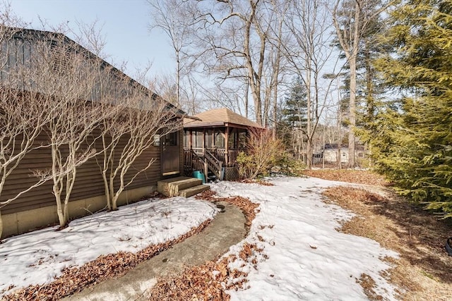 view of yard featuring a gazebo