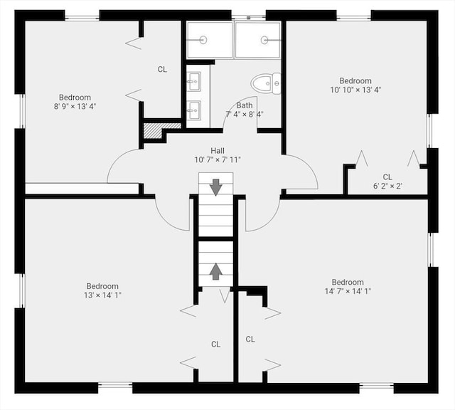 11 Williams St, Arlington, MA 02476 - view of home floor plan