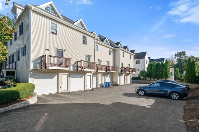 exterior space with a residential view