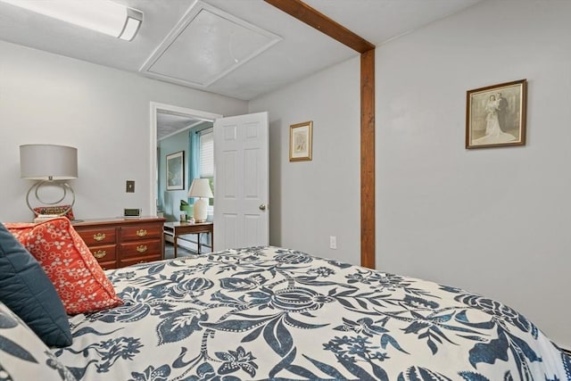 161 Old Farm Rd, Leominster, MA 01453 - bedroom with attic access