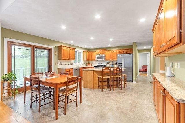 19 Miele Rd, Marlborough, MA 01752 - dining room with healthy amount of natural light and recessed lighting