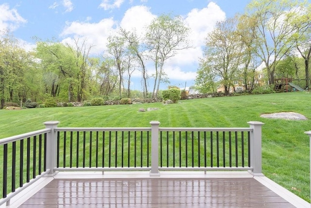 19 Miele Rd, Marlborough, MA 01752 - deck featuring a lawn and a playground