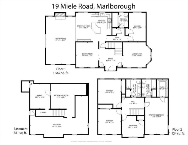 19 Miele Rd, Marlborough, MA 01752 - room layout
