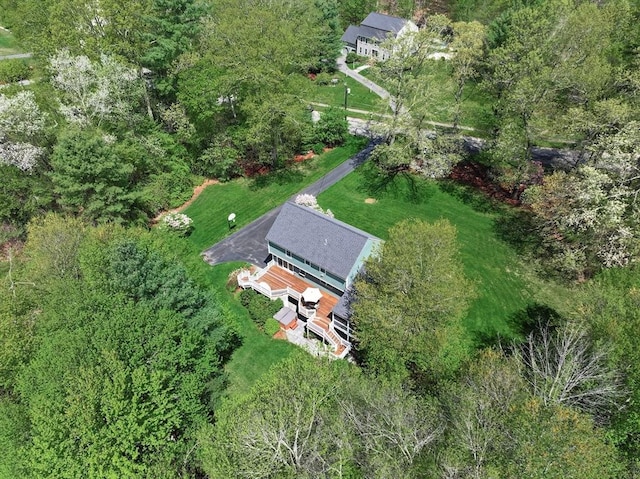 13 Bogastow Cir, Millis, MA 02054 - aerial view of property's location