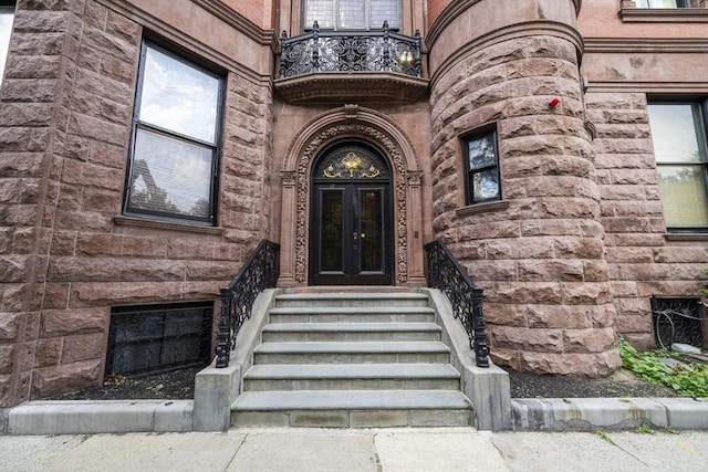 17 Gloucester St Unit A, Boston, MA 02115 - property entrance with french doors