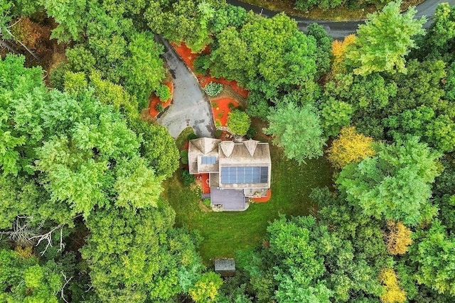 aerial view of property and surrounding area