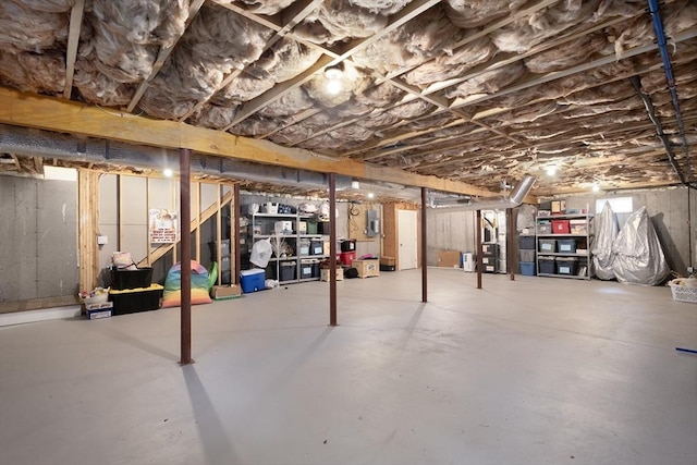 675 Main St Unit C1, Barnstable, MA 02635 - view of unfinished basement