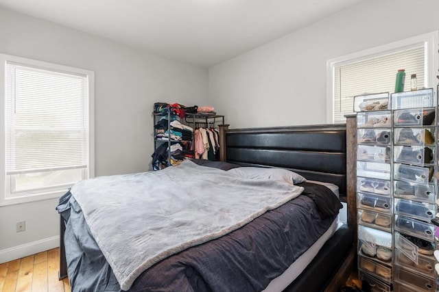 843 Stafford Rd, Fall River, MA 02721 - bedroom with hardwood / wood-style floors and baseboards