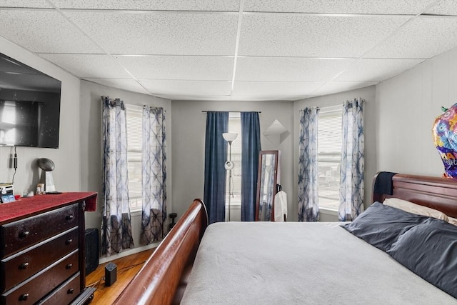 843 Stafford Rd, Fall River, MA 02721 - bedroom featuring a drop ceiling