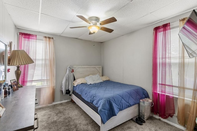 843 Stafford Rd, Fall River, MA 02721 - bedroom with ceiling fan and carpet floors