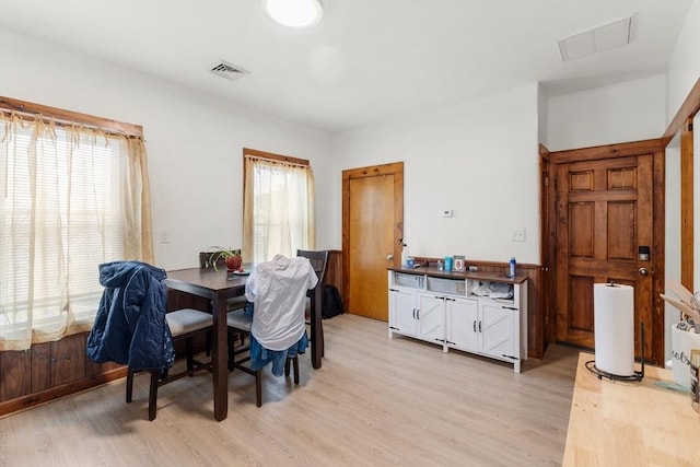 843 Stafford Rd, Fall River, MA 02721 - dining room with light wood-style flooring
