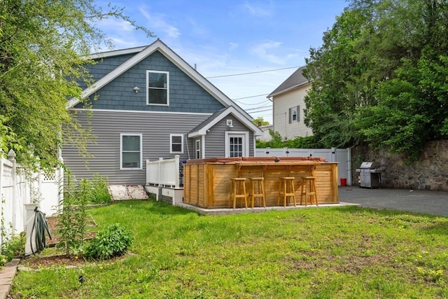 5 Ethel St, Blackstone, MA 01504 - view of rear view of house