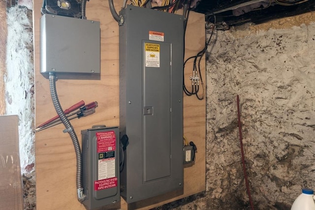 5 Ethel St, Blackstone, MA 01504 - utility room with electric panel