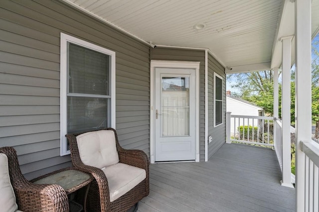5 Ethel St, Blackstone, MA 01504 - view of wooden porch